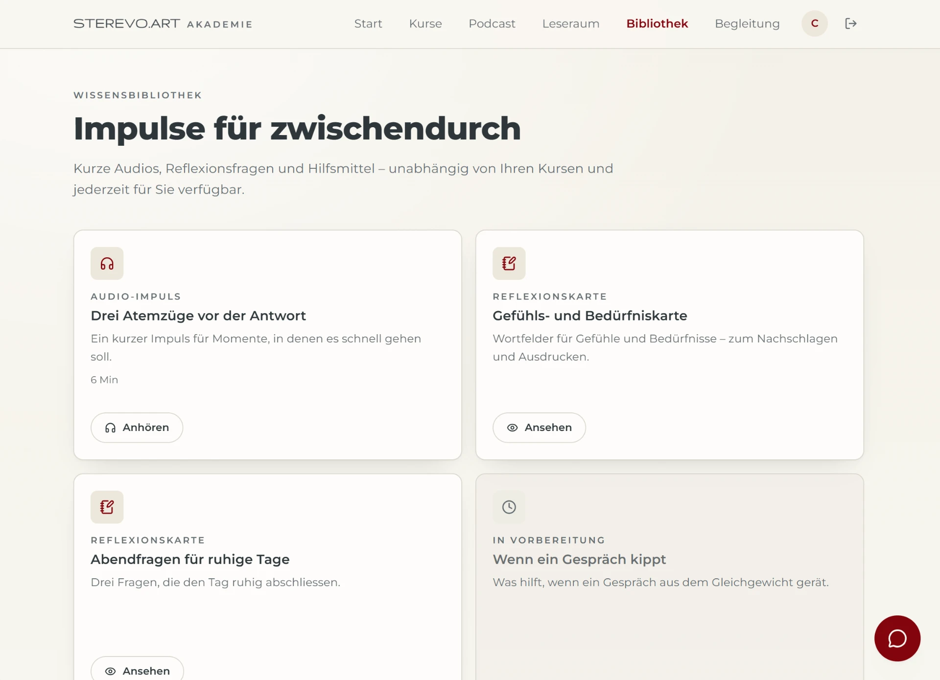 Wissensbibliothek der Akademie